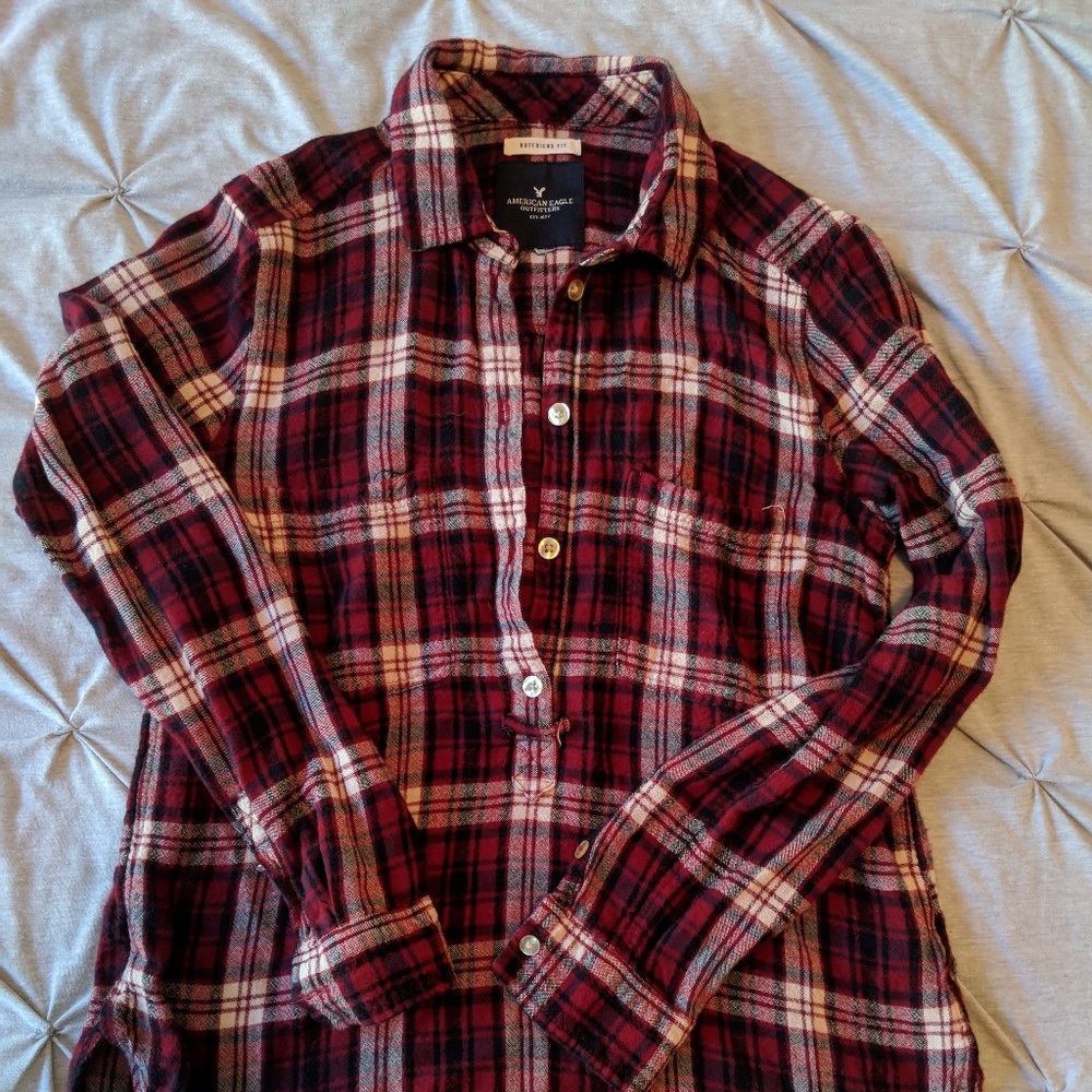 American Eagle flannel shirt